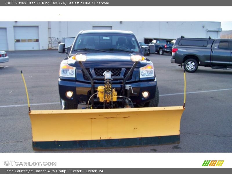 Majestic Blue / Charcoal 2008 Nissan Titan XE King Cab 4x4