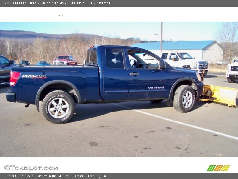 Majestic Blue / Charcoal 2008 Nissan Titan XE King Cab 4x4