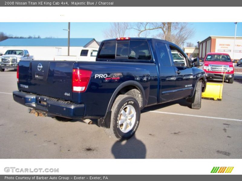 Majestic Blue / Charcoal 2008 Nissan Titan XE King Cab 4x4