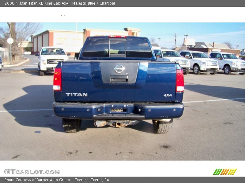 Majestic Blue / Charcoal 2008 Nissan Titan XE King Cab 4x4