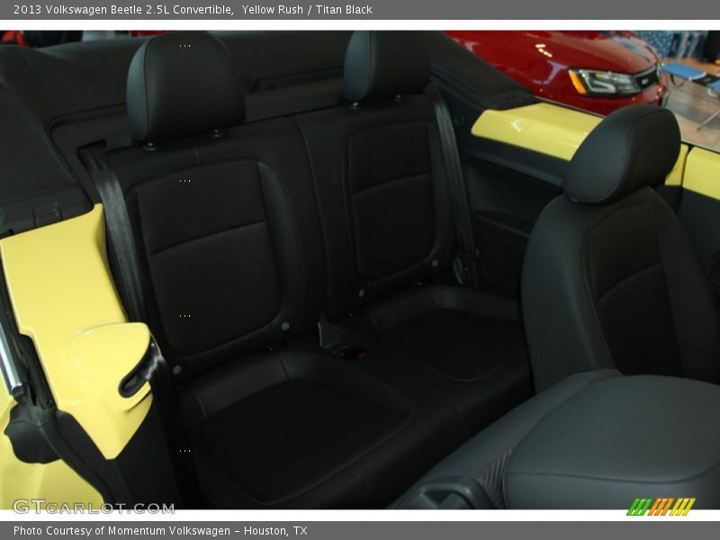 Yellow Rush / Titan Black 2013 Volkswagen Beetle 2.5L Convertible