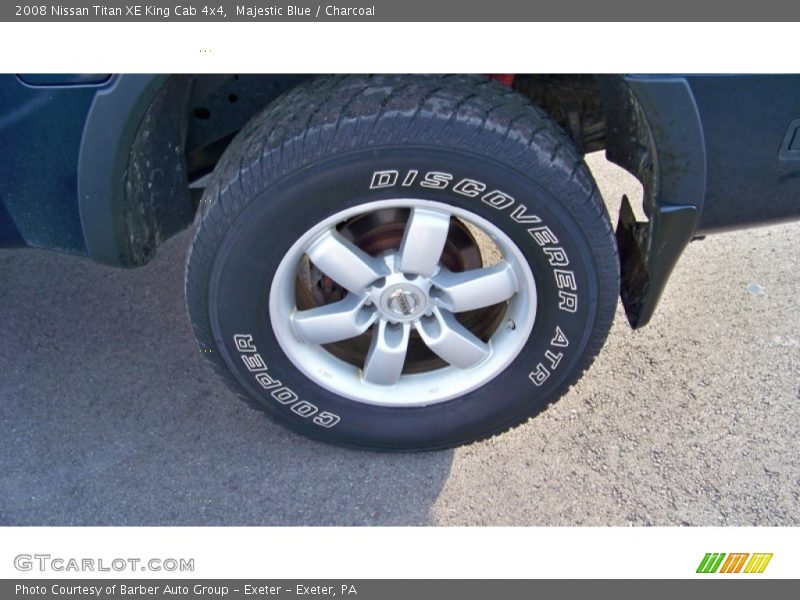 Majestic Blue / Charcoal 2008 Nissan Titan XE King Cab 4x4