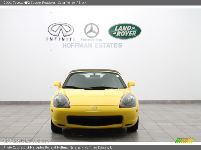 Solar Yellow / Black 2001 Toyota MR2 Spyder Roadster