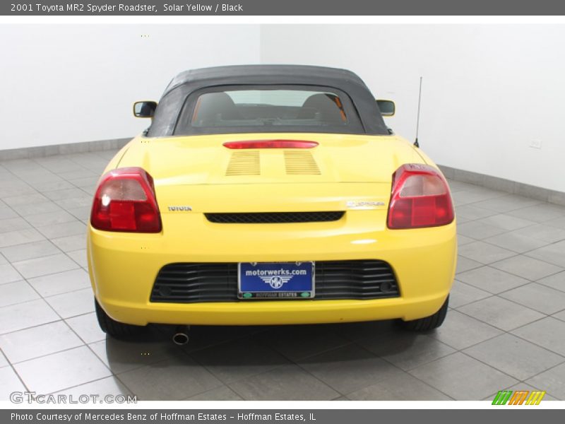 Solar Yellow / Black 2001 Toyota MR2 Spyder Roadster