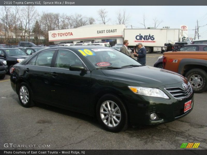 Spruce Mica / Bisque 2010 Toyota Camry XLE