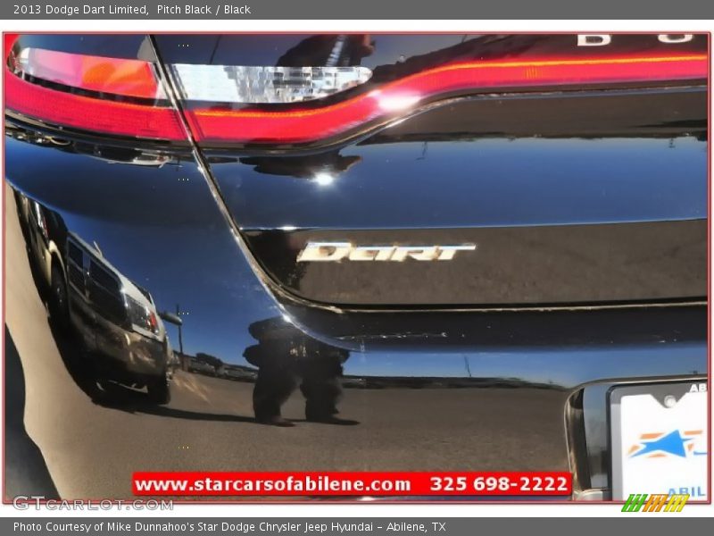 Pitch Black / Black 2013 Dodge Dart Limited