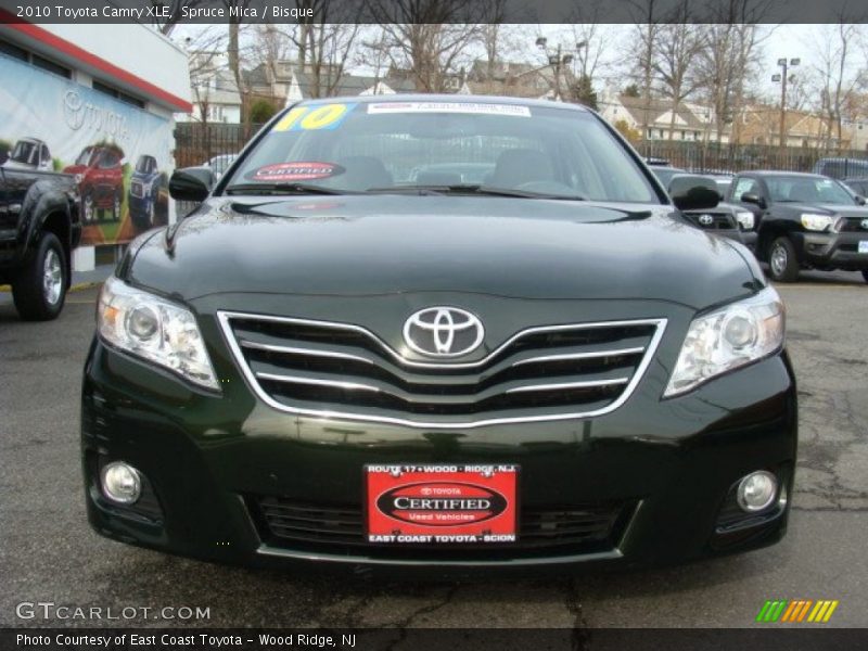 Spruce Mica / Bisque 2010 Toyota Camry XLE