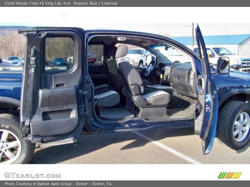 Majestic Blue / Charcoal 2008 Nissan Titan XE King Cab 4x4