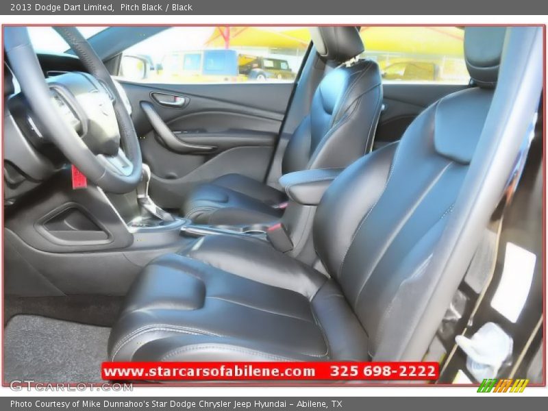 Pitch Black / Black 2013 Dodge Dart Limited