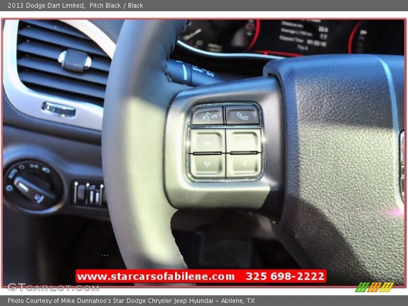 Pitch Black / Black 2013 Dodge Dart Limited