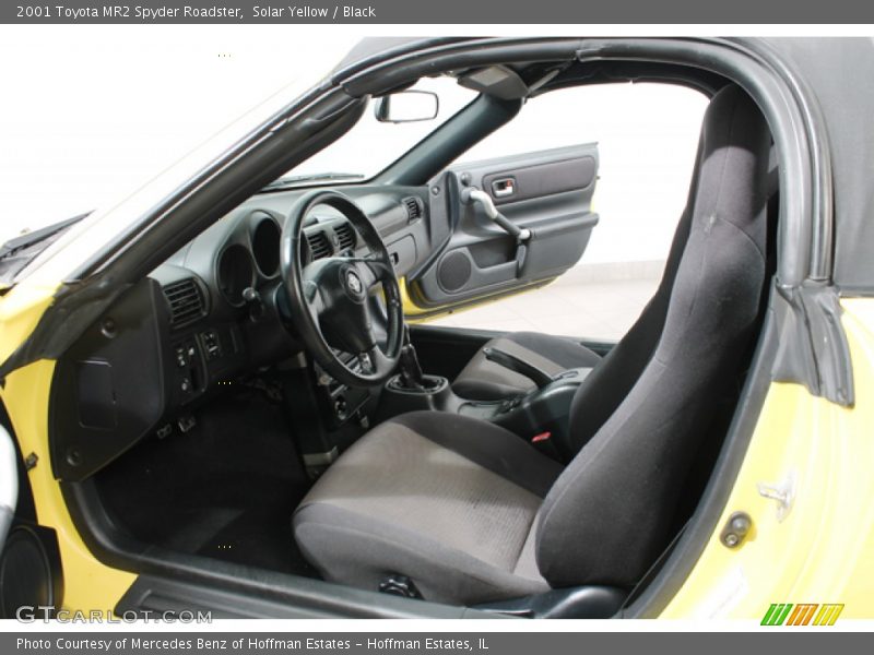 Solar Yellow / Black 2001 Toyota MR2 Spyder Roadster