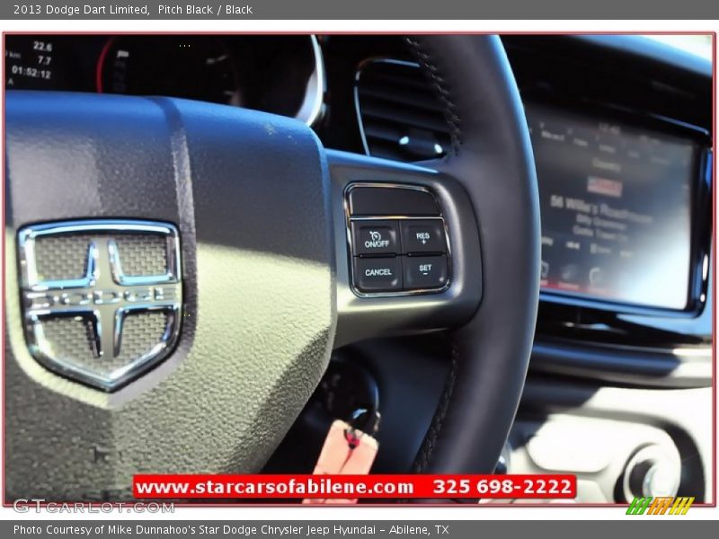 Pitch Black / Black 2013 Dodge Dart Limited