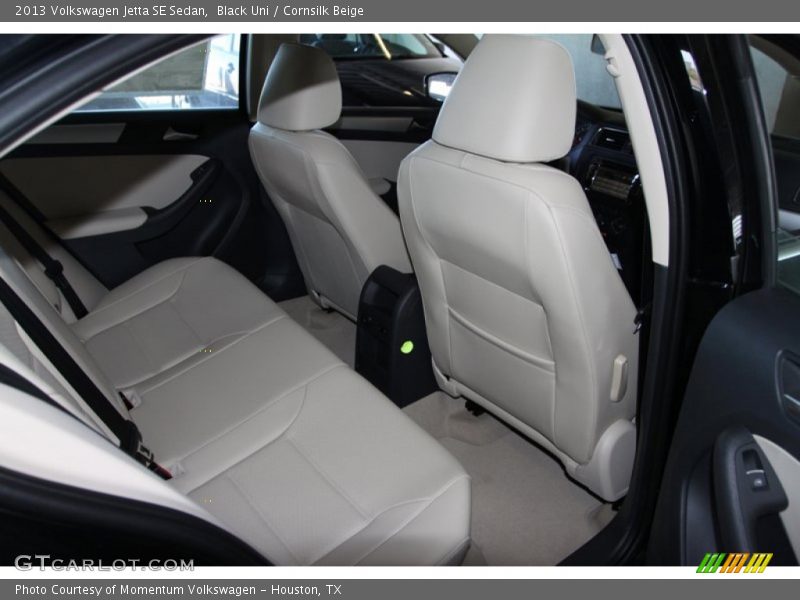 Black Uni / Cornsilk Beige 2013 Volkswagen Jetta SE Sedan