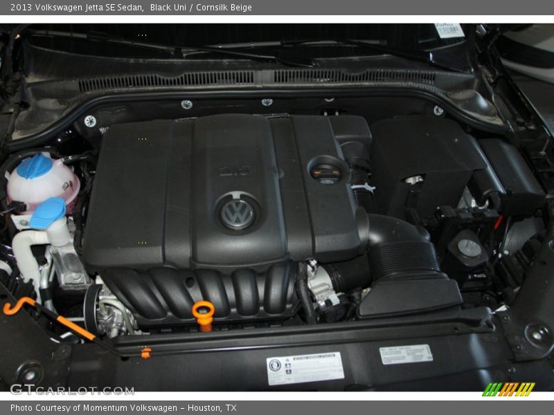 Black Uni / Cornsilk Beige 2013 Volkswagen Jetta SE Sedan