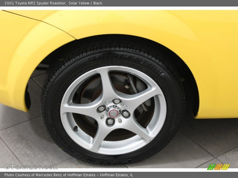 Solar Yellow / Black 2001 Toyota MR2 Spyder Roadster