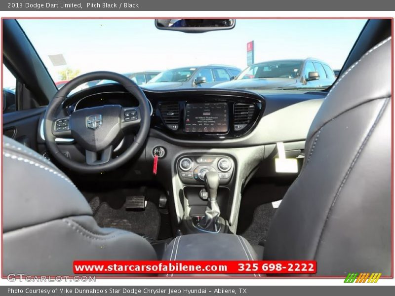Pitch Black / Black 2013 Dodge Dart Limited