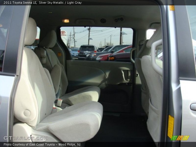 Silver Sky Metallic / Light Gray 2011 Toyota Sienna LE