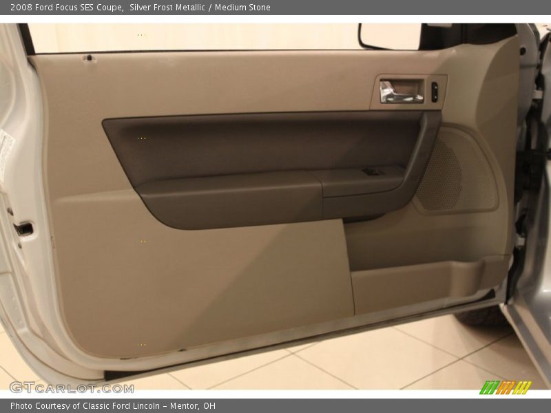 Silver Frost Metallic / Medium Stone 2008 Ford Focus SES Coupe