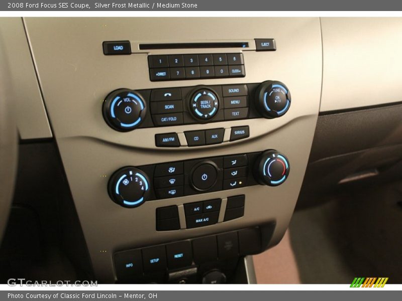 Silver Frost Metallic / Medium Stone 2008 Ford Focus SES Coupe