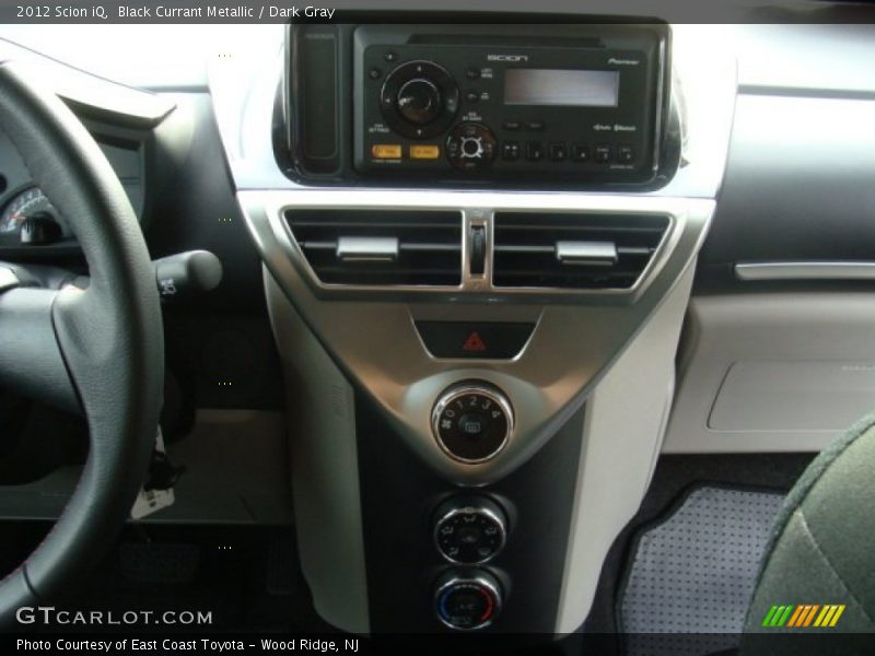 Black Currant Metallic / Dark Gray 2012 Scion iQ