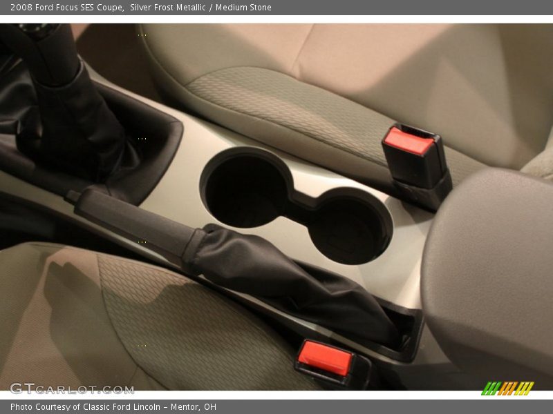 Silver Frost Metallic / Medium Stone 2008 Ford Focus SES Coupe