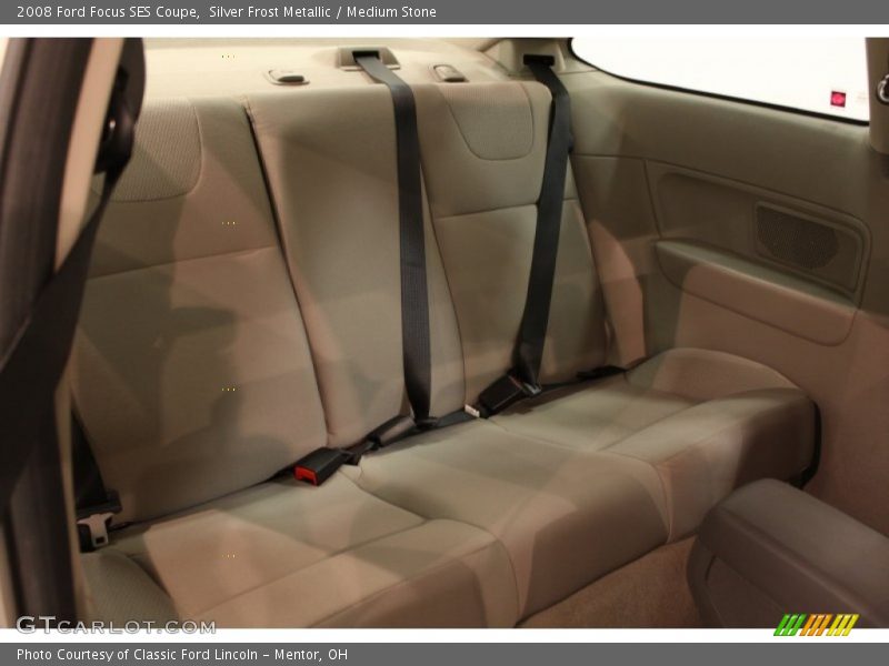 Silver Frost Metallic / Medium Stone 2008 Ford Focus SES Coupe