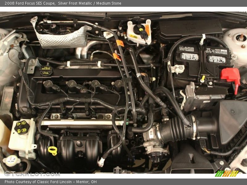 Silver Frost Metallic / Medium Stone 2008 Ford Focus SES Coupe