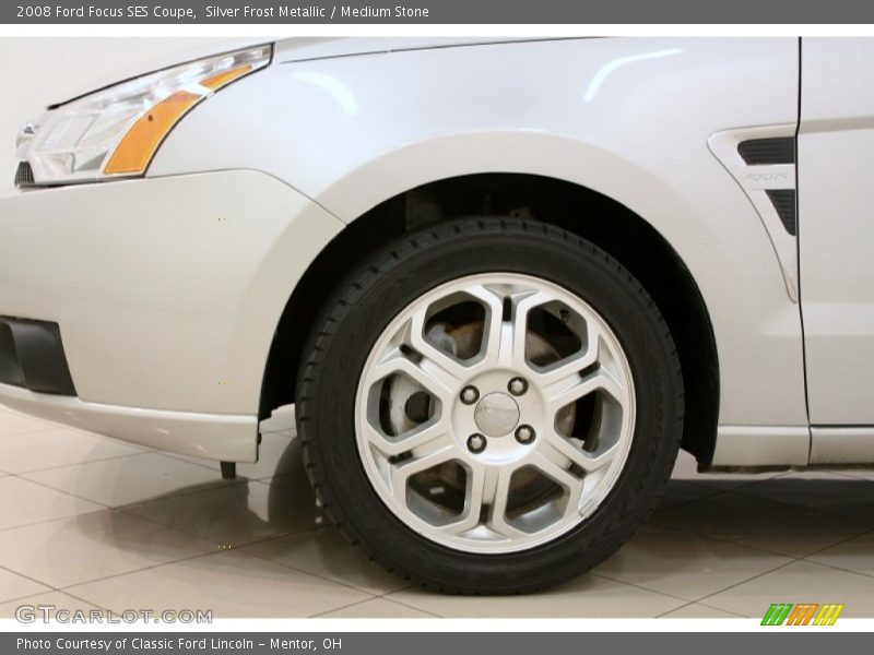 Silver Frost Metallic / Medium Stone 2008 Ford Focus SES Coupe