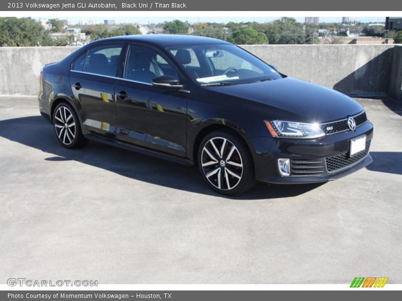 Black Uni / Titan Black 2013 Volkswagen Jetta GLI Autobahn