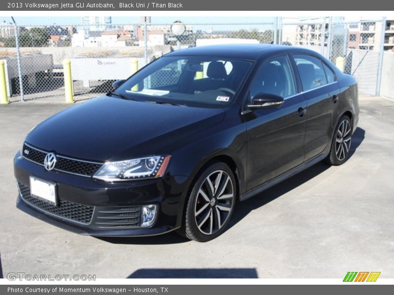 Black Uni / Titan Black 2013 Volkswagen Jetta GLI Autobahn