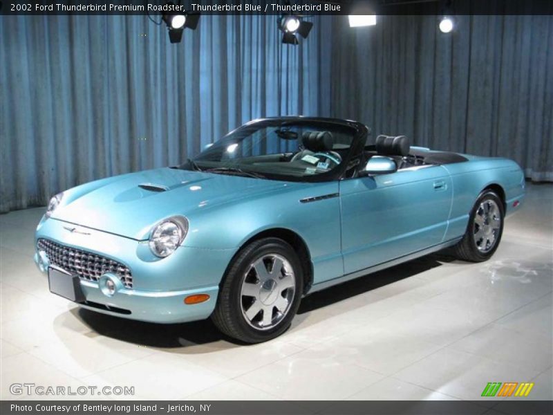Thunderbird Blue / Thunderbird Blue 2002 Ford Thunderbird Premium Roadster