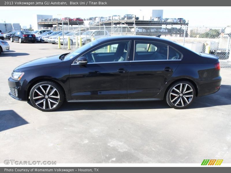 Black Uni / Titan Black 2013 Volkswagen Jetta GLI Autobahn