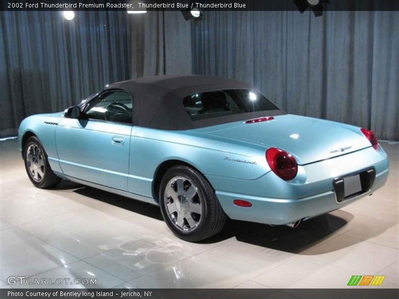 Thunderbird Blue / Thunderbird Blue 2002 Ford Thunderbird Premium Roadster