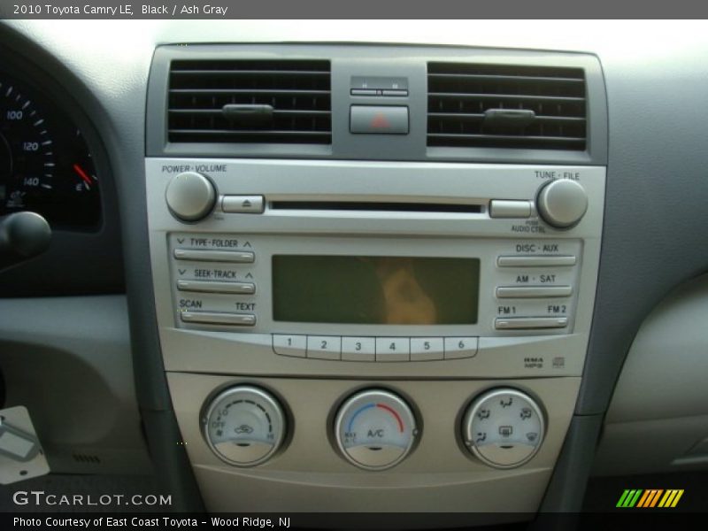 Black / Ash Gray 2010 Toyota Camry LE