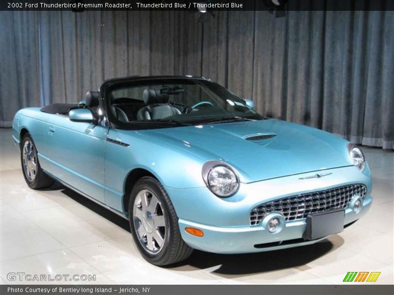 Thunderbird Blue / Thunderbird Blue 2002 Ford Thunderbird Premium Roadster