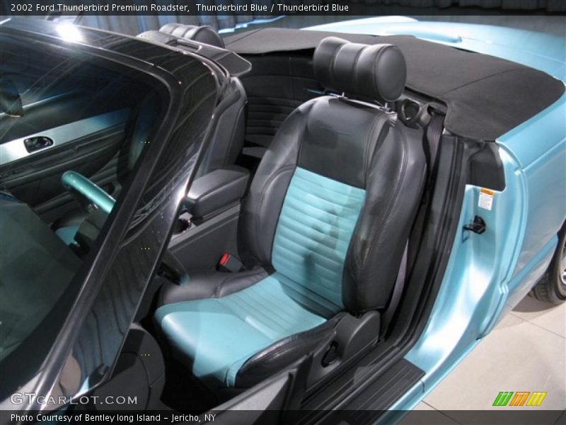 Thunderbird Blue / Thunderbird Blue 2002 Ford Thunderbird Premium Roadster