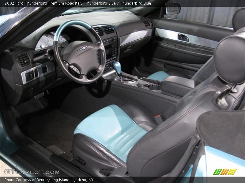 Thunderbird Blue / Thunderbird Blue 2002 Ford Thunderbird Premium Roadster