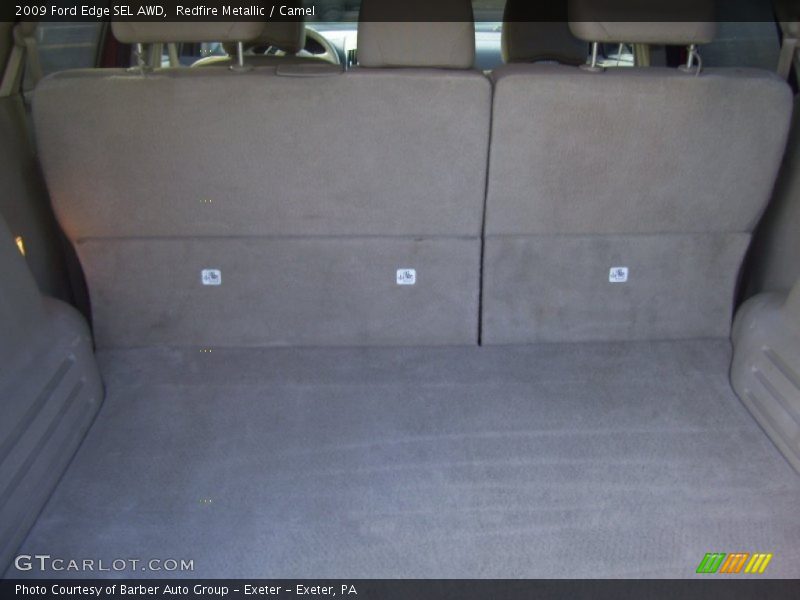 Redfire Metallic / Camel 2009 Ford Edge SEL AWD