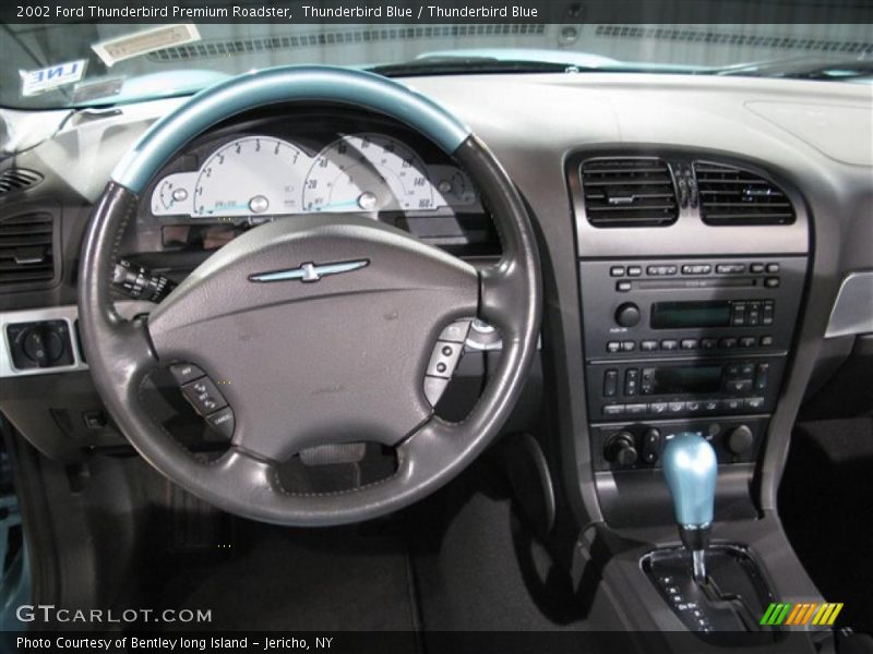 Thunderbird Blue / Thunderbird Blue 2002 Ford Thunderbird Premium Roadster