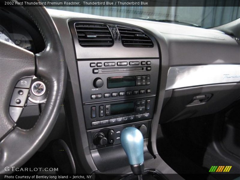 Thunderbird Blue / Thunderbird Blue 2002 Ford Thunderbird Premium Roadster