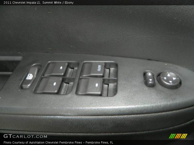Summit White / Ebony 2011 Chevrolet Impala LS