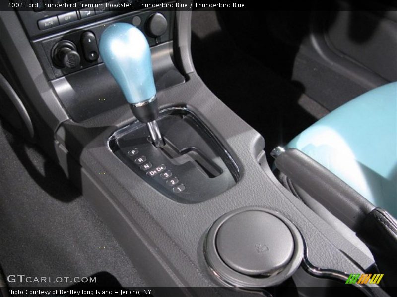 Thunderbird Blue / Thunderbird Blue 2002 Ford Thunderbird Premium Roadster