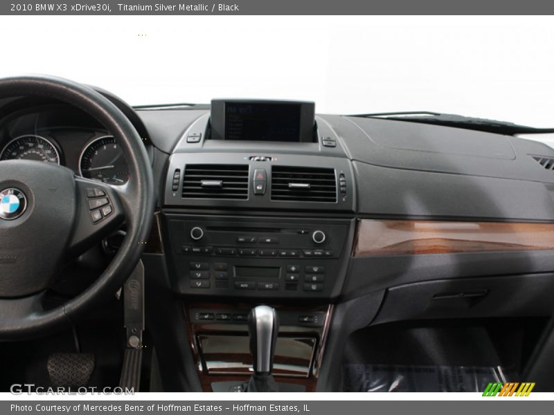 Titanium Silver Metallic / Black 2010 BMW X3 xDrive30i