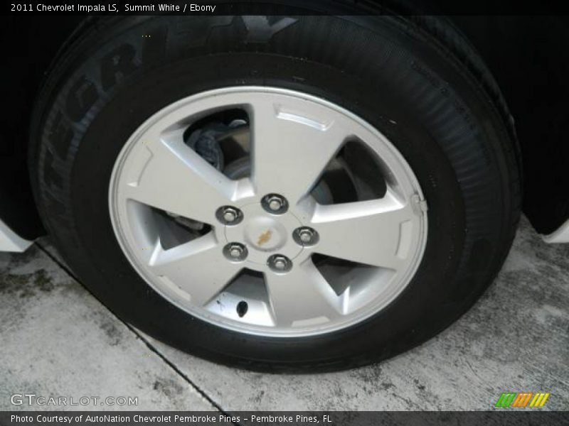 Summit White / Ebony 2011 Chevrolet Impala LS