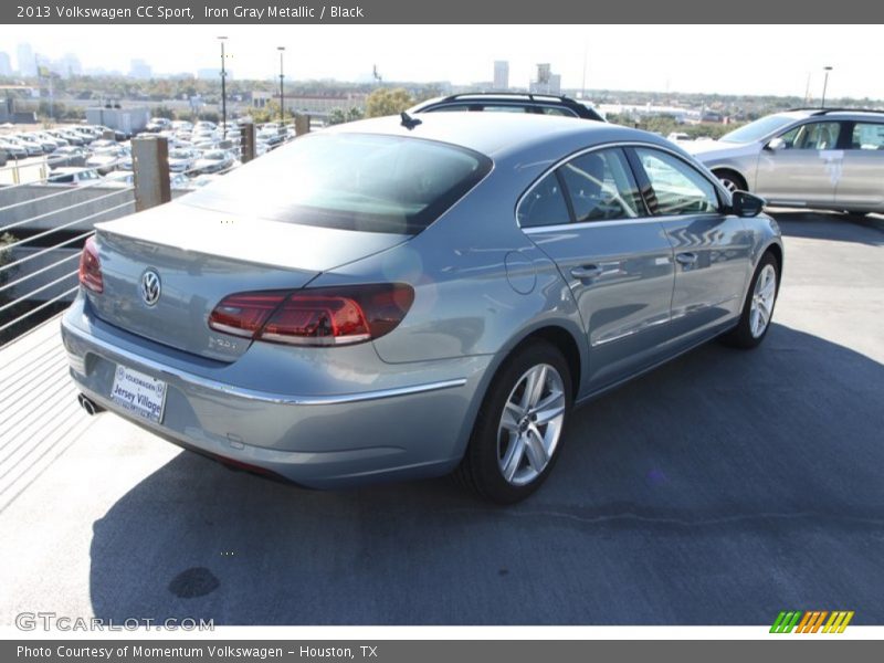 Iron Gray Metallic / Black 2013 Volkswagen CC Sport