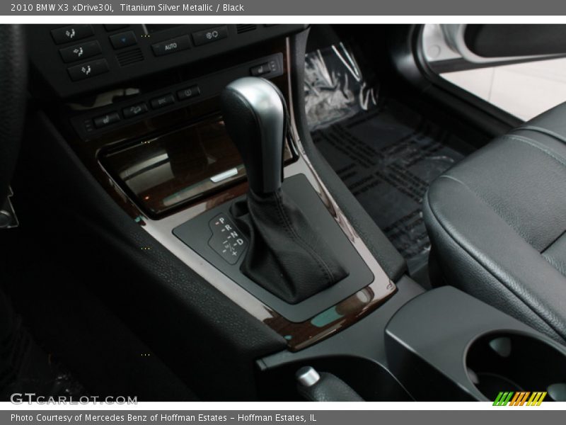 Titanium Silver Metallic / Black 2010 BMW X3 xDrive30i