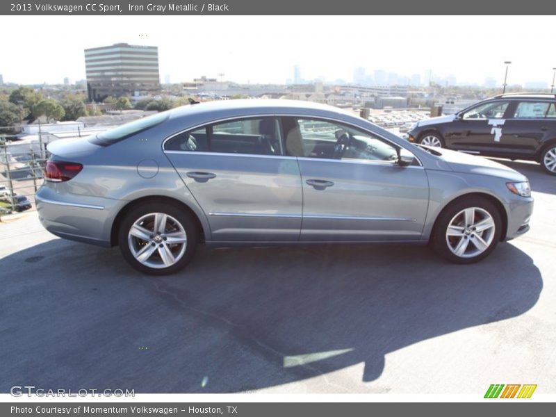 Iron Gray Metallic / Black 2013 Volkswagen CC Sport