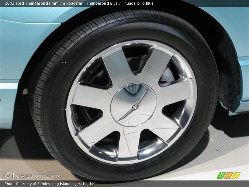 Thunderbird Blue / Thunderbird Blue 2002 Ford Thunderbird Premium Roadster