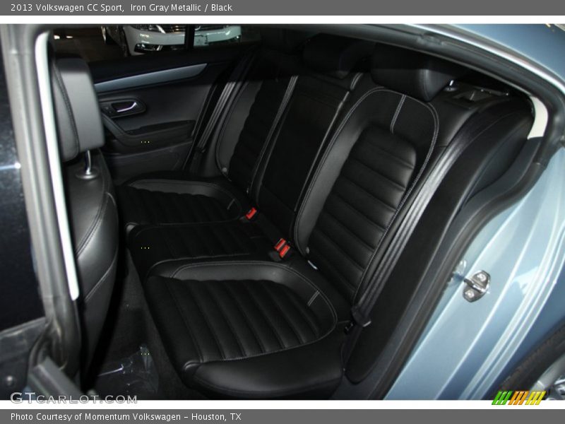 Iron Gray Metallic / Black 2013 Volkswagen CC Sport