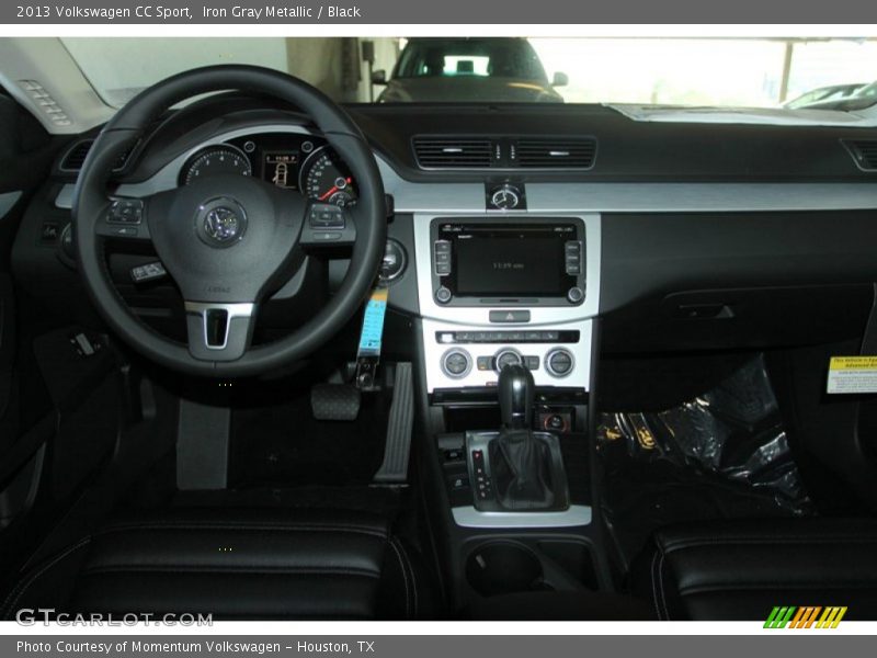 Iron Gray Metallic / Black 2013 Volkswagen CC Sport